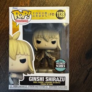 Funko Pop! Animation Tokyo Ghoul Ginshi Shirazu Vinyl Figure